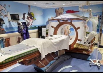 Skener dizajniran kao piratski brod