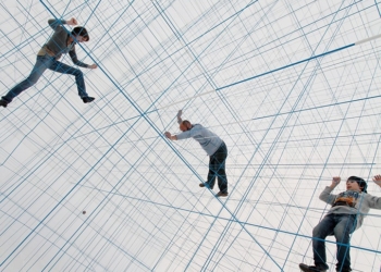 Neobično igralište konstruisano kao 3D rešetka od konopaca