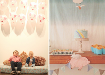 „Kada svinje lete“ – originalna tema rođendanske proslave