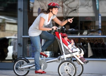 Bebickl i bicikl i kolica za bebe