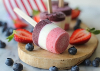 Trobojni voćni sladoled