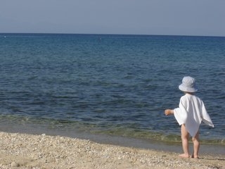 Napravite pončo od pelena za plažu