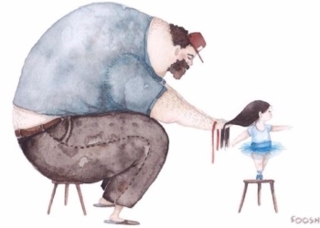 Predivne ilustracije ljubavi između očeva i njihovih ćerkica