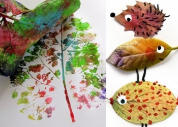 5 zabavnih jesenjih projekata sa lišćem