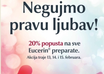 Specijalna praznična ponuda – Eucerin®  preparati sa popustom od 20%.