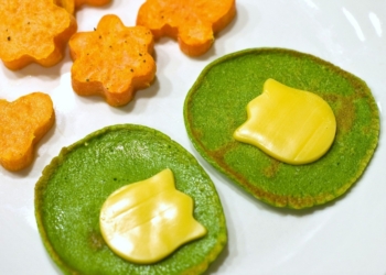 Zdrave, zelene palačinke