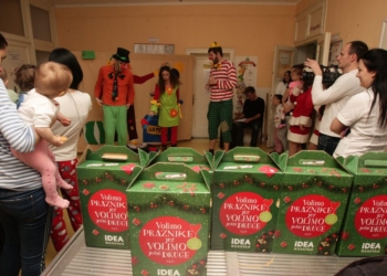 Idea karavan posetio mališane bez roditeljskog staranja i bolnice širom Srbije