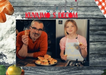 Kuvajmo s decom: Lepi Brka i devojčica Joja u novoj emisiji koja uči decu da kuvaju