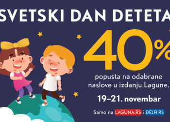 Popust od 40% na odabrane knjige za decu povodom Svetskog dana deteta