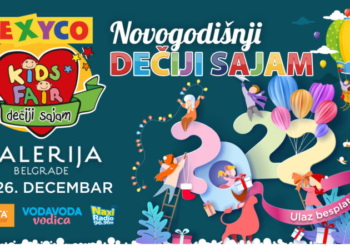 Novogodišnji Dexy co dečji sajam, najradosnija dečja manifestacija 25. i 26. decembra