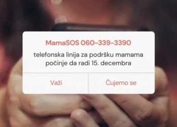 Mame, niste same – nova SOS linija za emotivnu podršku