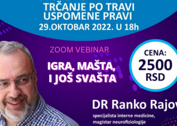 Prijavite se za vebinar sa Rankom Rajovićem „Igra, mašta i još svašta“