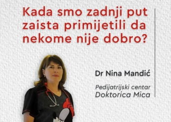 Kada smo zadnji put zaista primetili da nekome nije dobro?